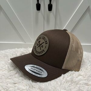 Trucker SnapBack hat Blue Collar brotherhood